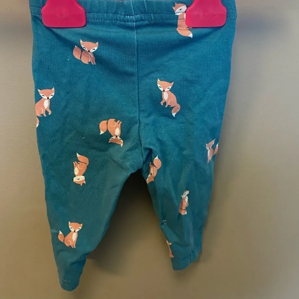 Carter’s 6 month fox pants and shirt